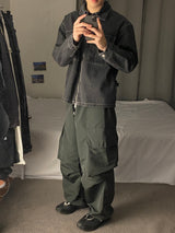 Daily Cargo String Balloon Wide Pants 3C