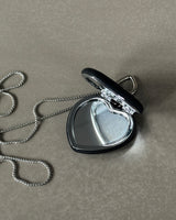 Heart mirror Keyring and Long Necris