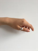 Silver Bold Open Ring (1color)