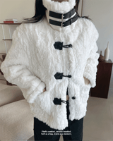 ココダッフルハイネックショートファージャケット