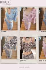 モブ レオパード スリーピース トレーディング セットアップ(LONG PANTS)