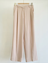 Flynn Summer Cool Pintuck Wide Slacks