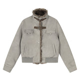 Rhea Fur Lined Buckle Jacket