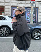 ツートーンブルゾン