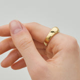 LUMP OF WATER RING 002 (GOLD)