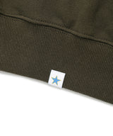 W CLASSIC ROSE SWEATSHIRT OLIVE(CV2EFFM446A)