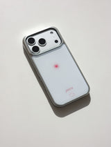 [MADE] Pure Flower Epoxy Silver Bumper Case [iPhone/Galaxy]