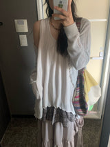 vintage check dress