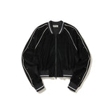 (DUC) Velour Stadium Jacket Black