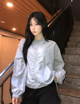 サマー トランスルーセント ウィンドブレーカー