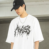 MASSMETAL REAL OVERSIZED SHORT T-SHIRTS MSFTS006-WT
