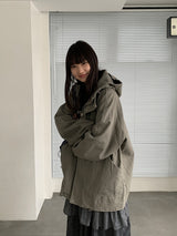 [unisex] Osharo Washing Over Hood Jacket