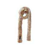 Winter Hairy Muffler (beige)