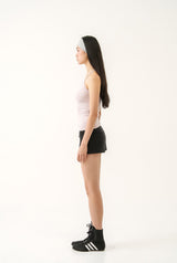 【即日発送】Athletic slit skirt - black
