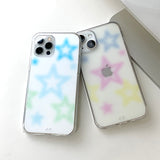 Blue-Shine Star Phone Case_hardmatt