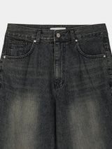 ASCLO Vintage Oil Denim Pants