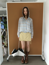 Ranel check hoodie (2color)