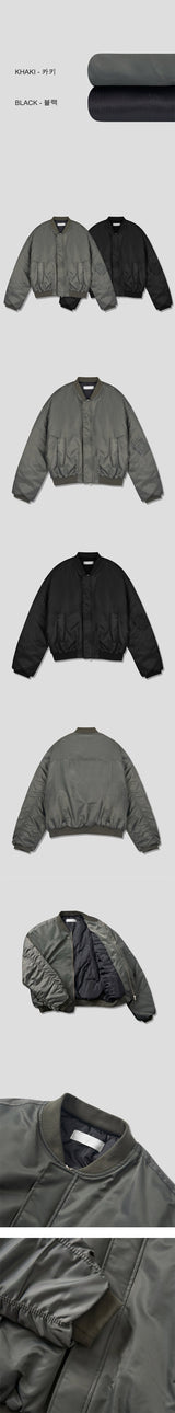 [S/S] クロップMA-1ジャンパー(2color)