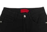 Chuser Cargo Strap Pintuck Bootcut Pants