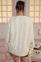 Baby boo cardigan - ivory  