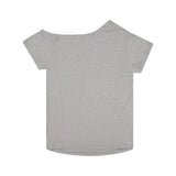 (DUC) GA ワンショルダーTシャツ グレー