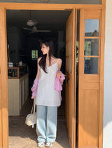 Soft Tee Wide Denim Baggy Pants (3color)