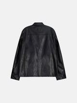 Web Leather Jacket