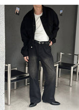 [4SEASON] Flare washing denim pants(2color)