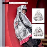 Crusades hood zip _ Dirty White 