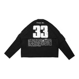 HIERARCHY STUDIOS Unsolved - ブラックケース 33 レイヤードロングTシャツ