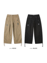 Malenti Cut Wide Balloon Pants 2C