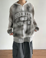 Brue Spray Mesh Hoodie Zip-up