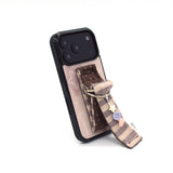 SUN CASE BUTTON BELT BEIGE