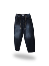 Rope baggy balloon darkblue jean