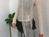 chiffon dot scarf