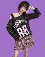 camo 88 one-shoulder T (2color)
