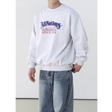 FLAG PRINTING OVER-FIT SWEAT SHIRT MTM