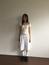 Renee Shirring T-shirt (3color)