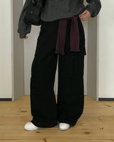 [ORIGINAL] Kinder Pigment Cargo Wide Pants