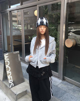 Powder crop hood jumper