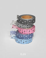 Knit Star Washi Tape (5Colors)