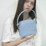 Trapezoid Mini Tote Bag (crack)(water)