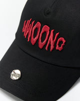 Mwoong Piercing Ballcap(BLACK)