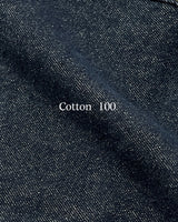 Never Curved Panel Raw Denim