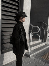 line suede blazer jacket (2color)