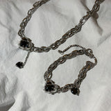 Black grand Aube Bracelet