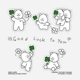 TUTEOGI Good Luck (removable Sticker) (5piece)
