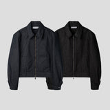 Chase Herringbone Denim Jacket
