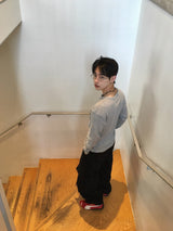 Looker Shirring Cargo Cotton Pants 3C