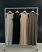Endless Halter Neck Maxi Dress - Olive